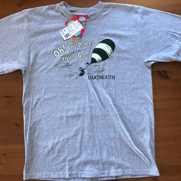NEW Dartmouth College Dr. Seuss themed T shirt NEW Dartmouth College Dr. Seuss themed T shirt